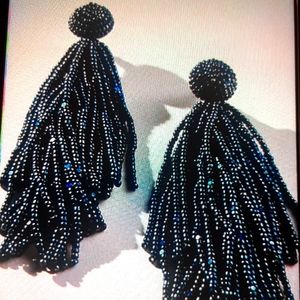 Anthr0plogie Deepa Tasseled earrings